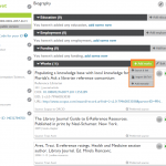 ORCID - click on add works