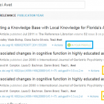 ORCID - click on Add to ORCID in CrossRef Metadata Search