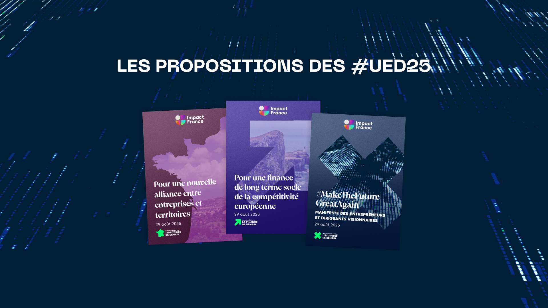 #UED25 : Nos propositions pour projeter l’économie dans le futur !