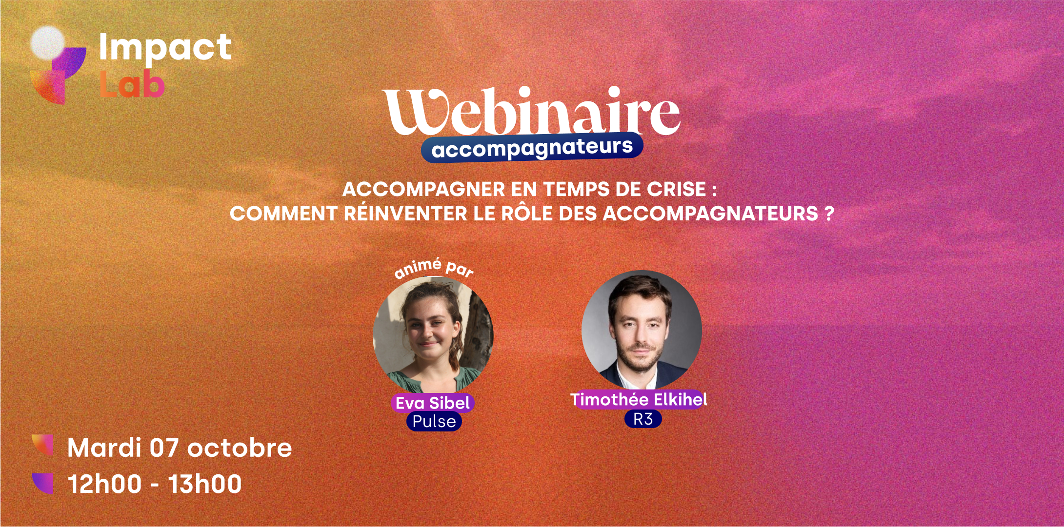 Accompagner en temps de crise : les enseignements de PULSE et R3 lors du webinaire Impact Lab