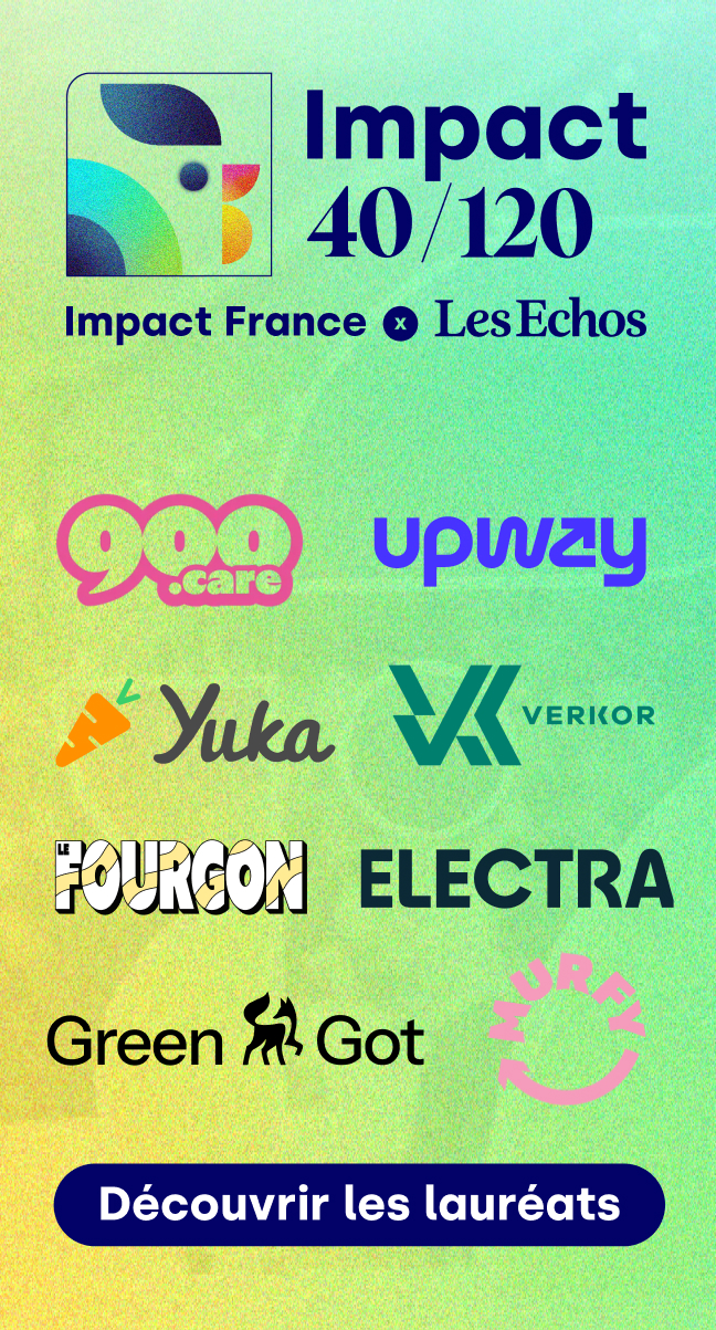 Lauréats Impact 40/120 2026