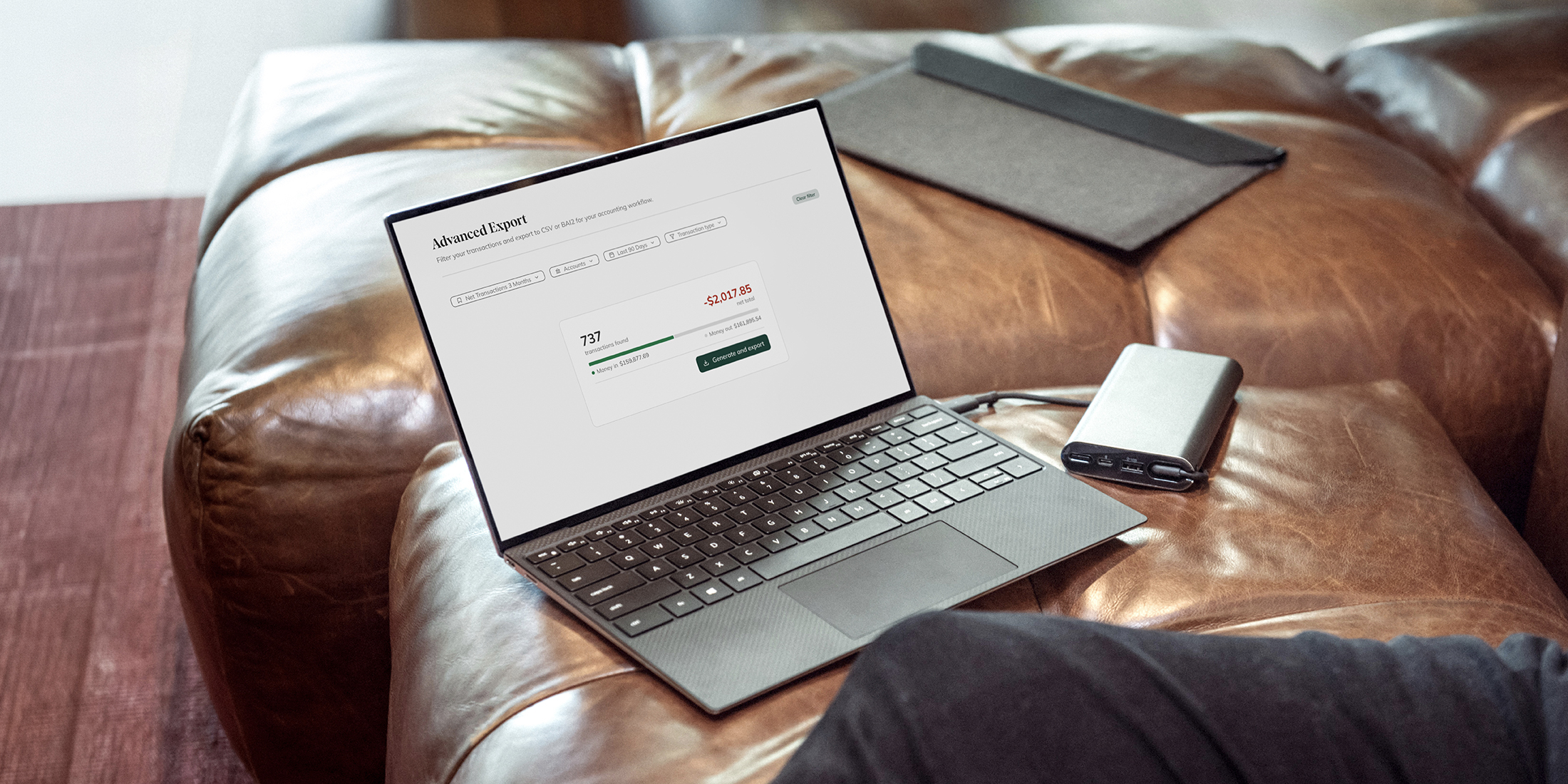 BAI2 and CSV Export, Built Into Digital Banking