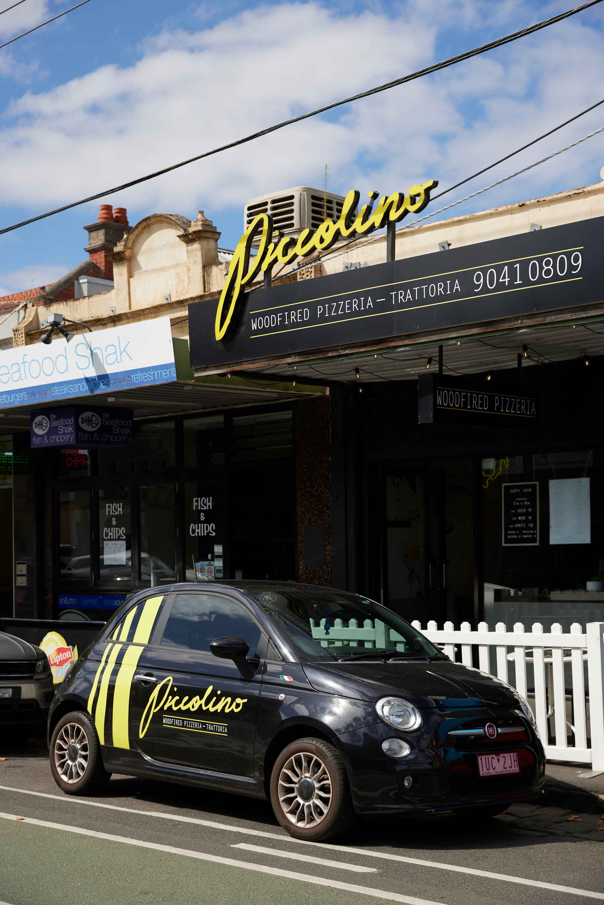 Piccolino Italian restaurant in Fitzroy North