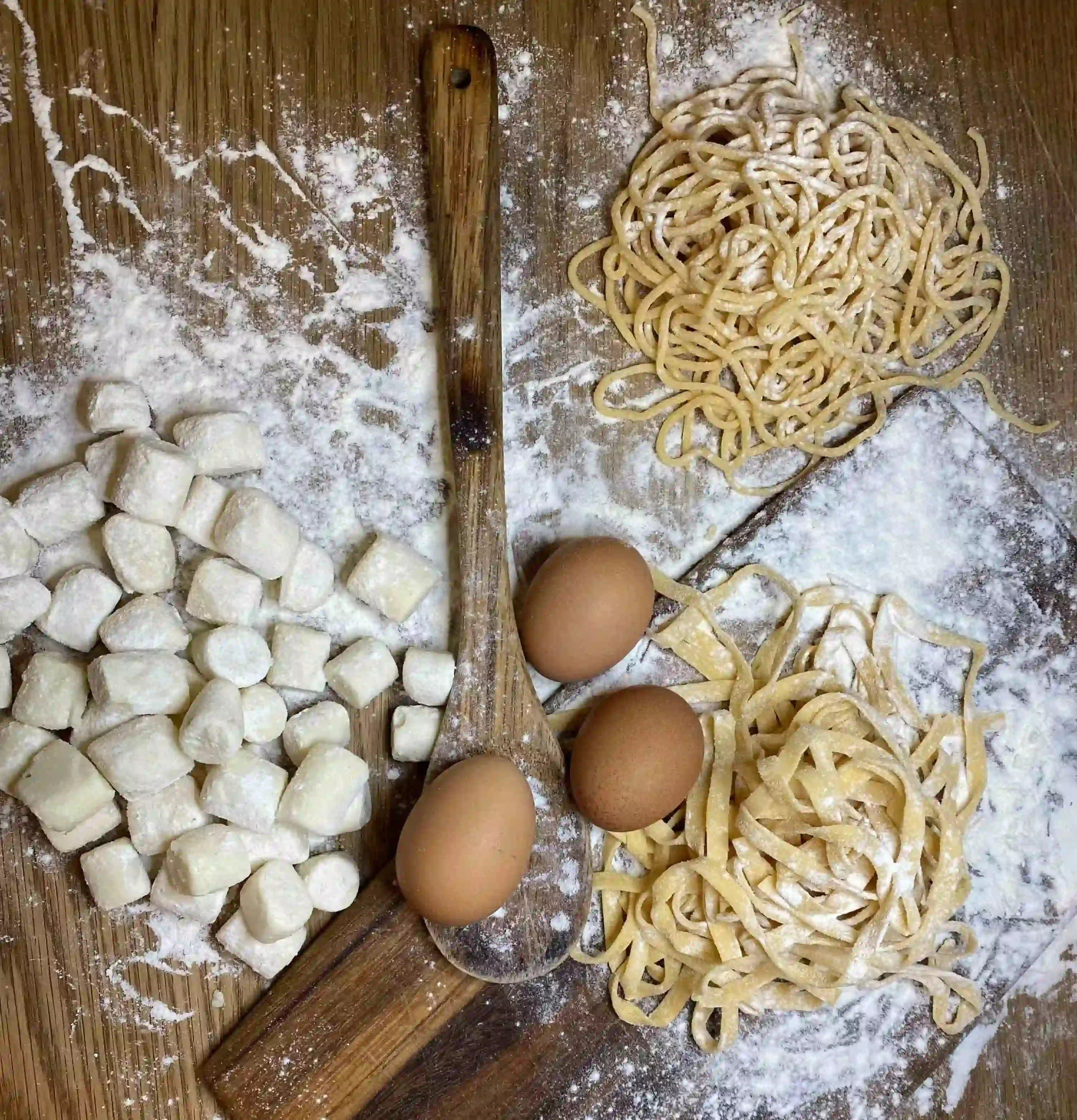Homemade pasta at Piccolino Fitzroy North