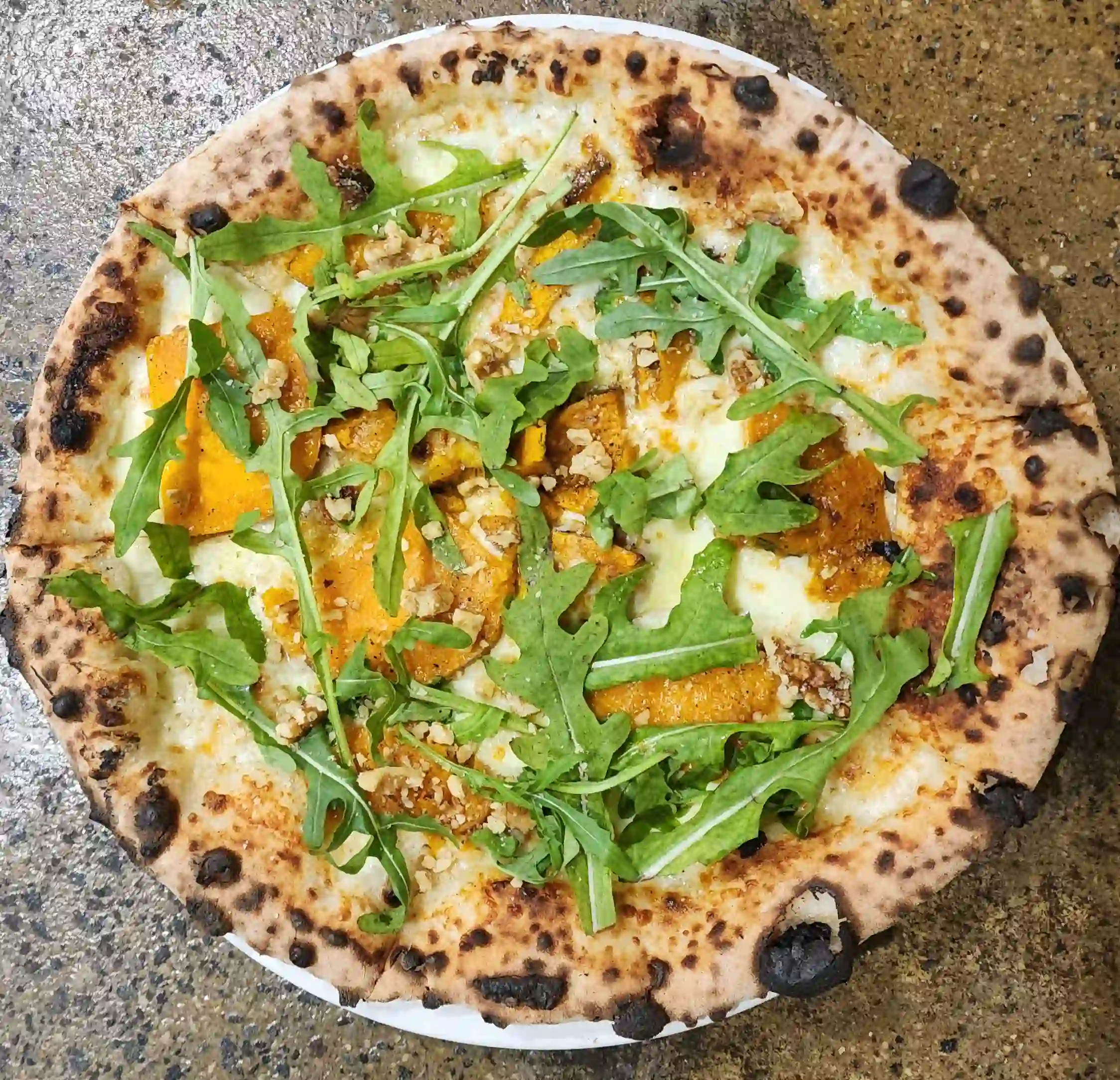 Pumpkin pizza