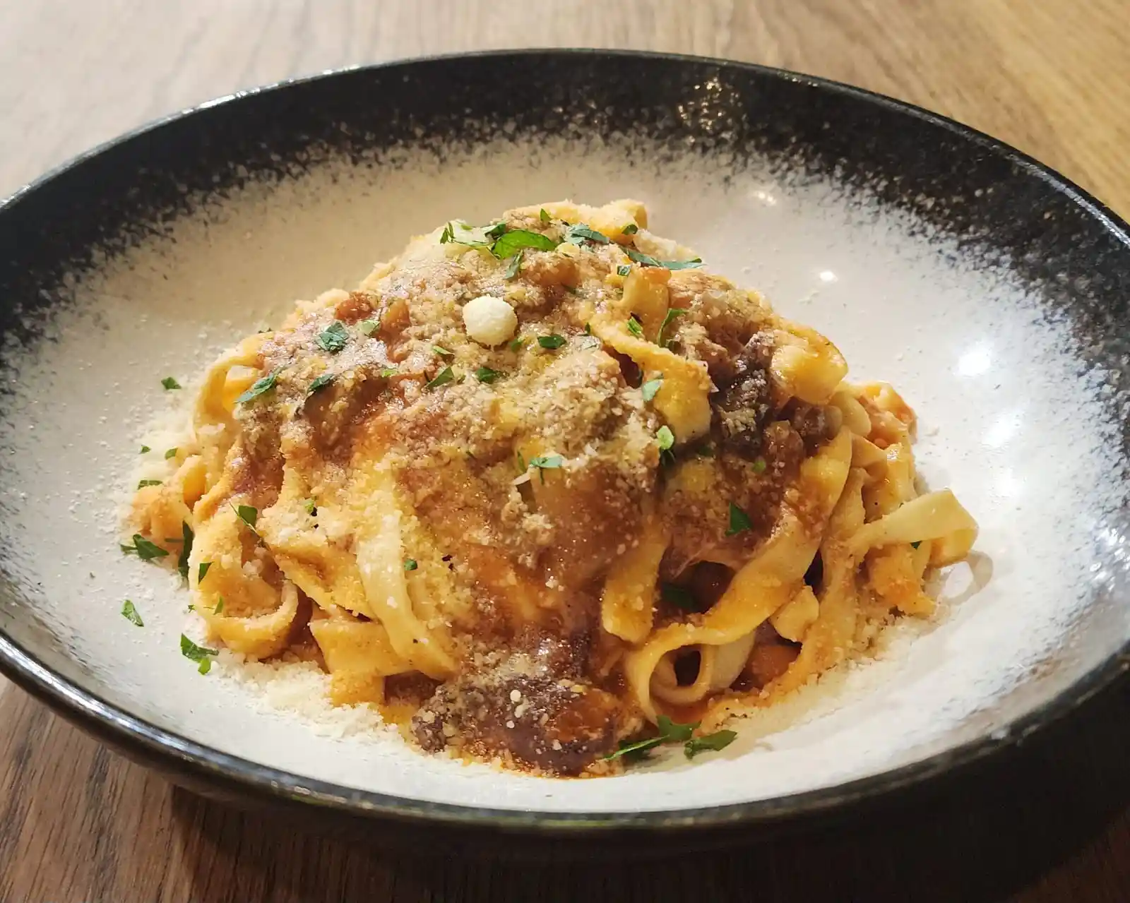 tagliatelle duck pasta