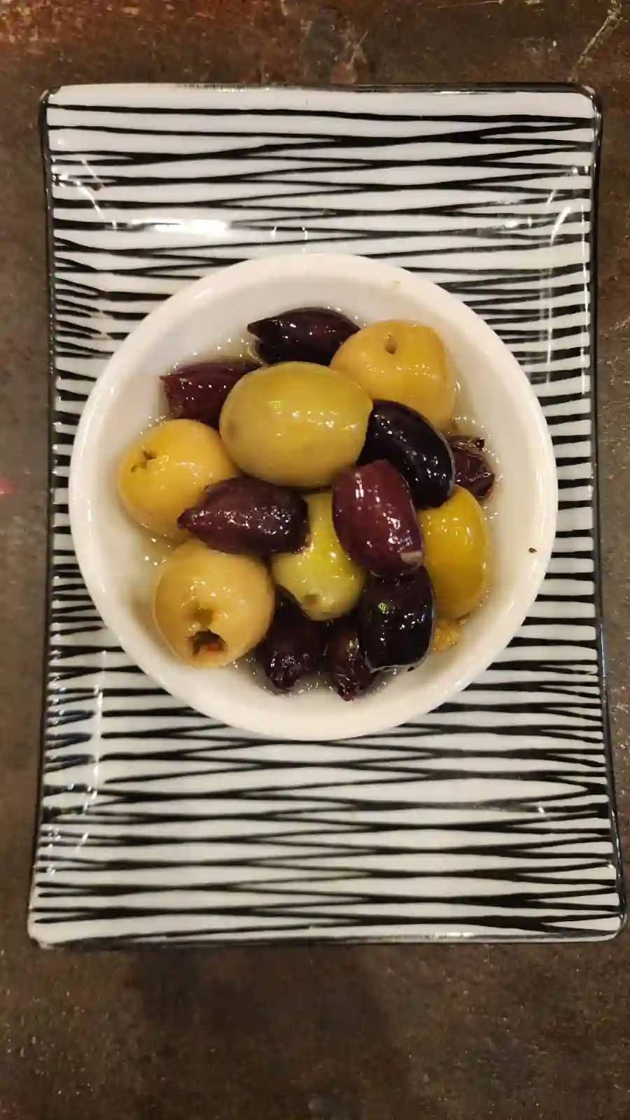 marinated olives