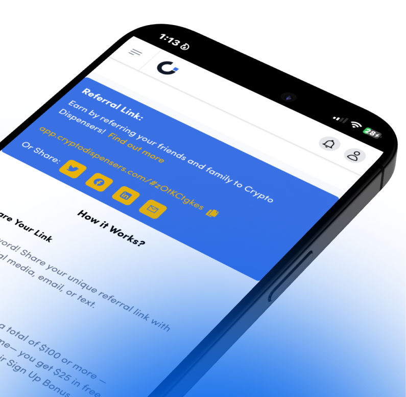 crypto dispenser's simplicity icon