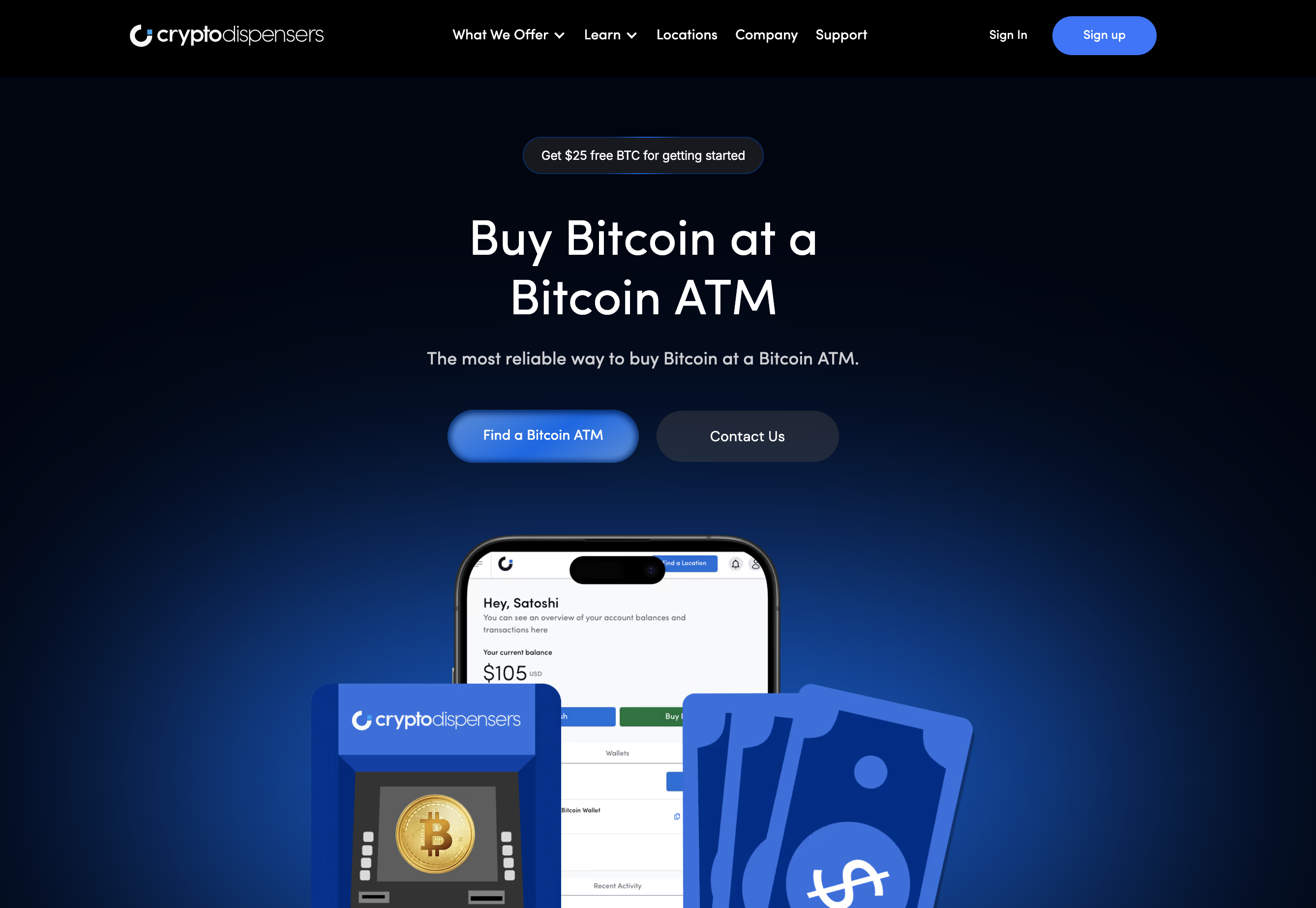 Crypto Dispensers | Buy Bitcoin with Cash at a Crypto Dispensers Bitcoin ATM