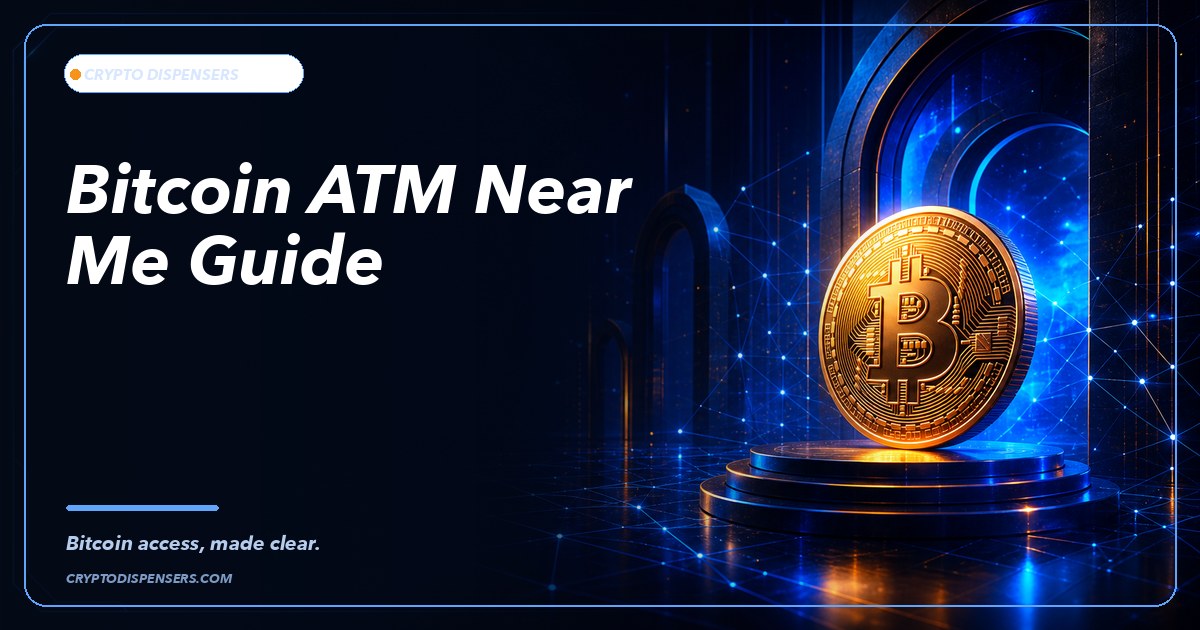 Bitcoin ATM by Crypto Dispensers (Fine Food & Liquor)