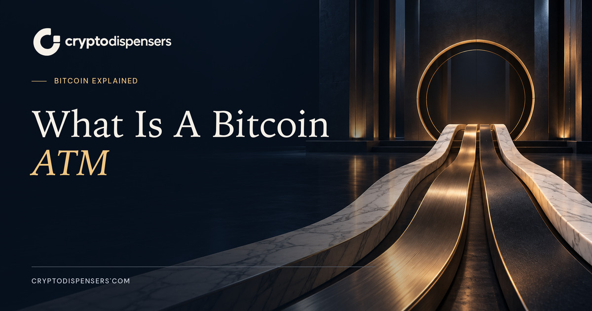 Bitcoin ATM by Crypto Dispensers