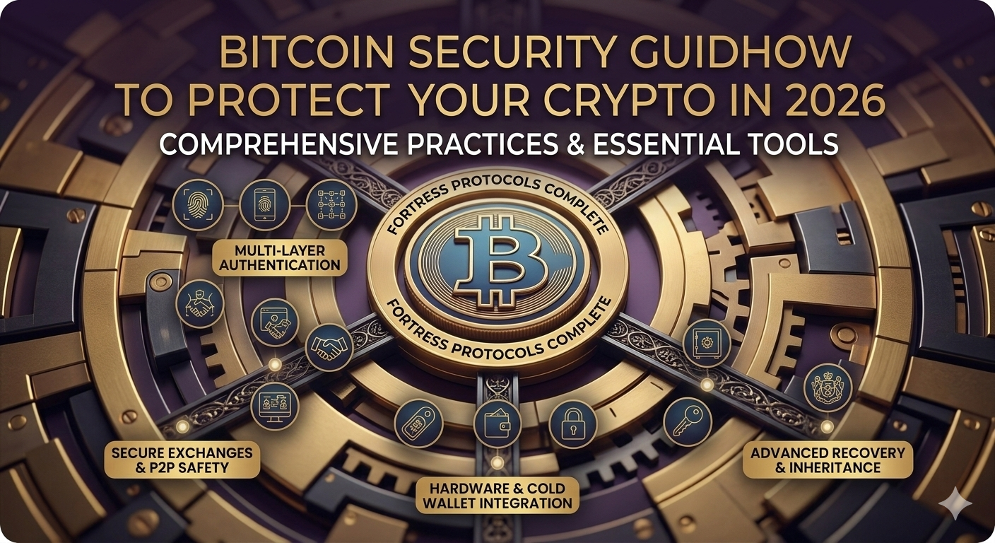 Bitcoin Security Guide: How to Protect Your Crypto in 2026