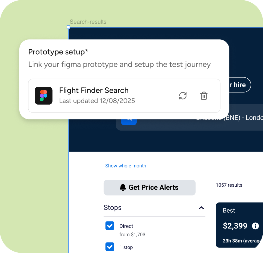 Dashboard mockup