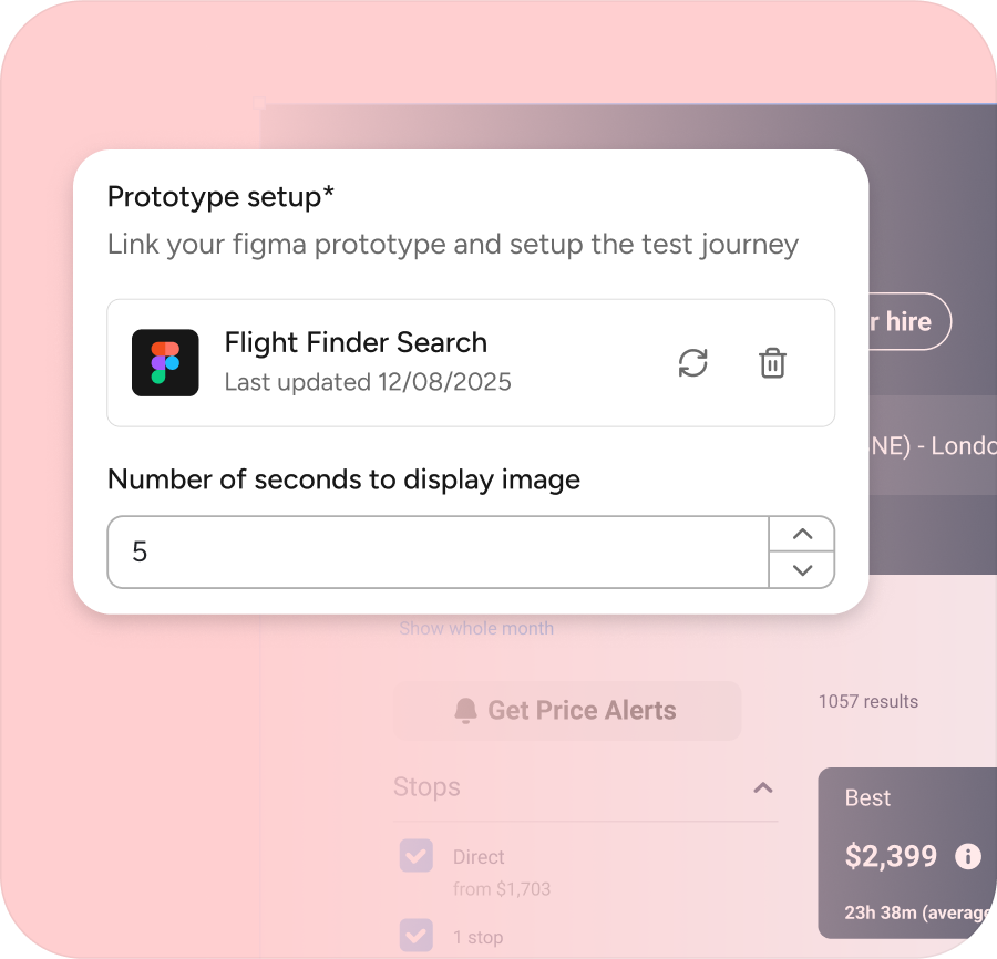 Dashboard mockup