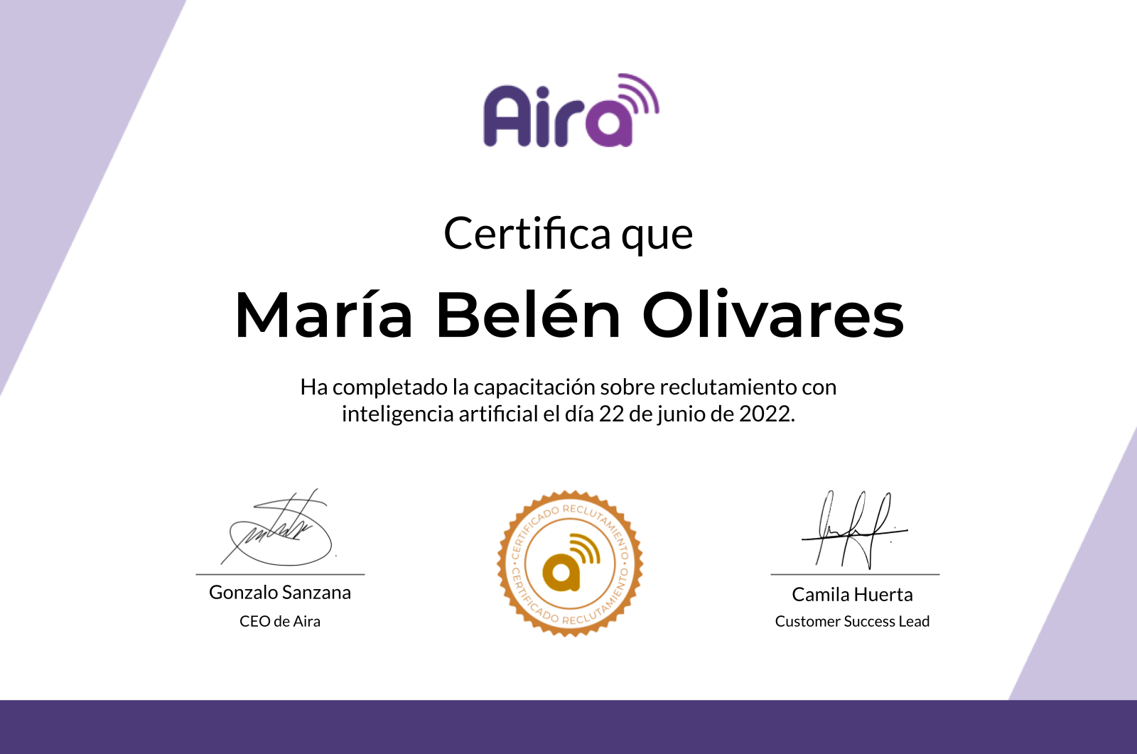 Este es tu diploma