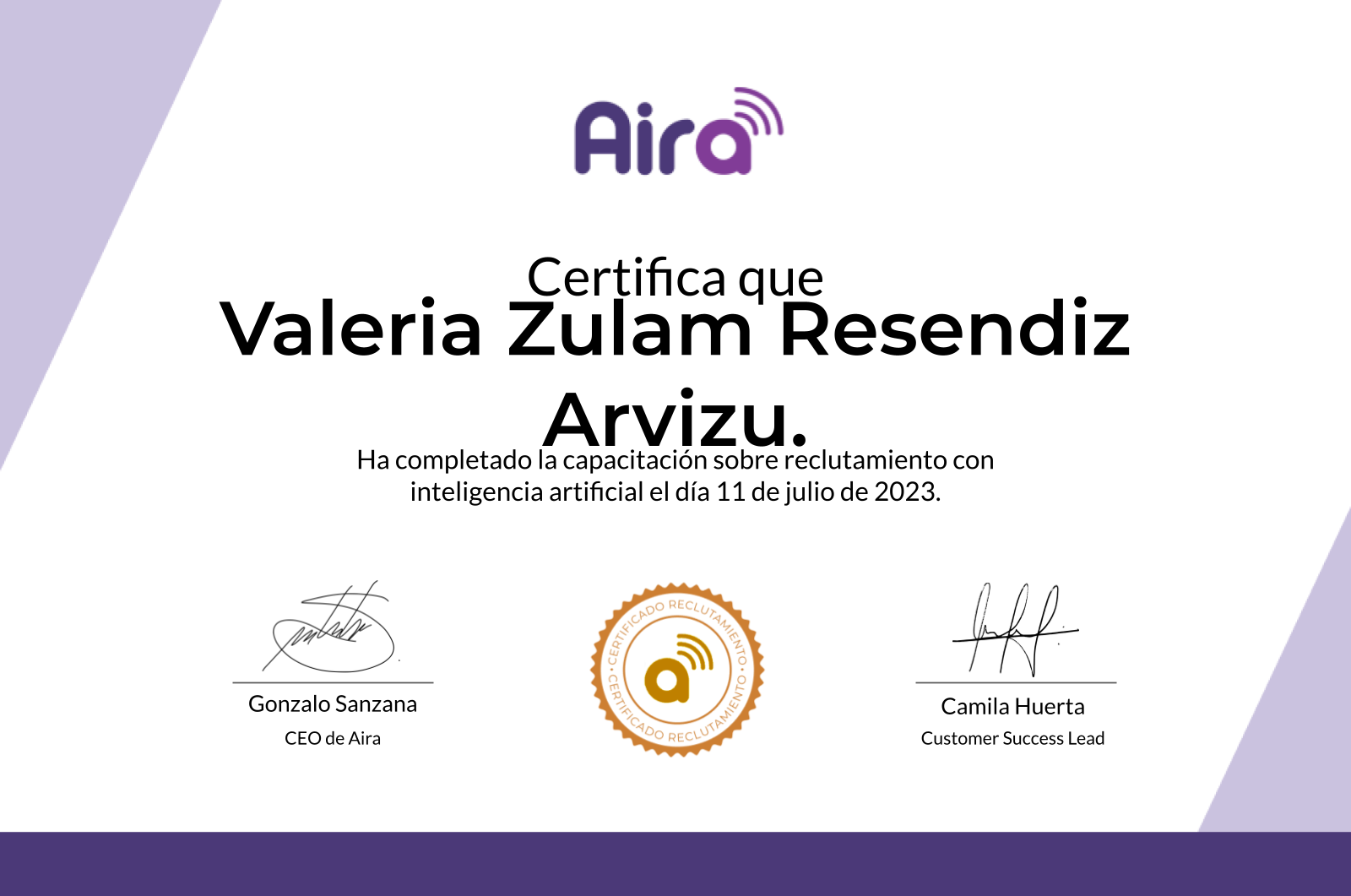 Este es tu diploma
