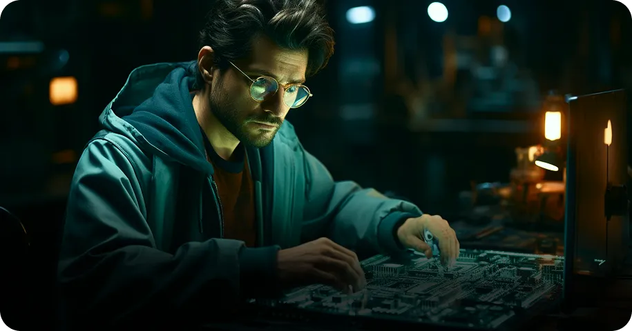 AI prompt engineering expert working on optimized solutions, achieving measurable impact.