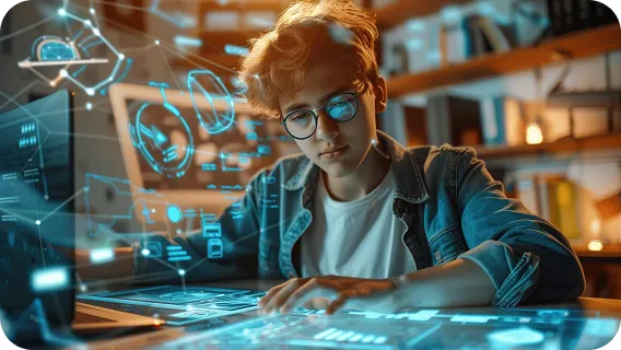 AI prompts supporting rubric-based grading and study guidance