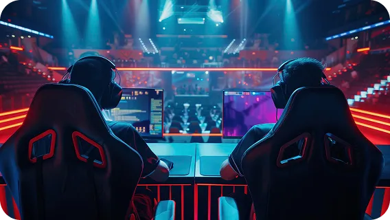 IoT sensors tracking player performance and arena conditions in real time