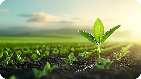 IoT sensors monitoring crops, soil, and irrigation for smarter farm management