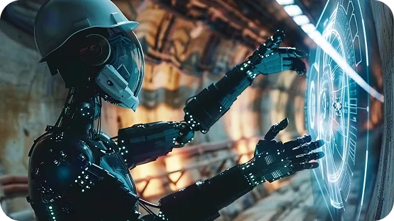 AI manufacturing systems improving quality control and predictive maintenance