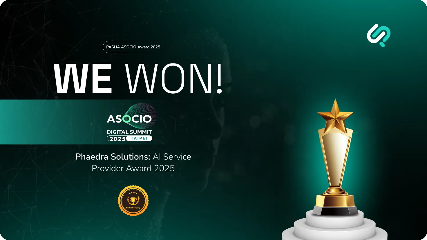 Phaedra solutions won ASOCIO Award