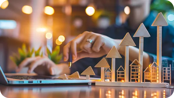 Machine learning solutions development for real estate growth analysis