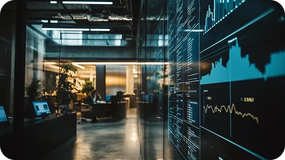 Enterprise IT environment showcasing enterprise application modernization and system monitoring