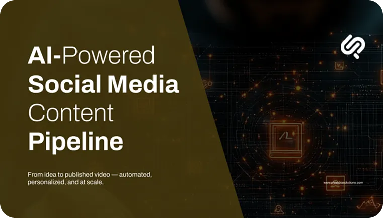 AI-powered social media content pipeline, advanced ai integration solutions