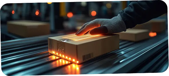AI model for automation scanning package on conveyor belt