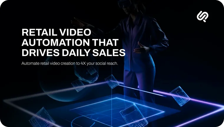 AI retail video automation creating shoppable social videos that drive sales case study