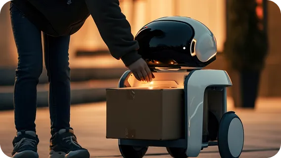 Conversational AI improving delivery tracking and logistics support queries