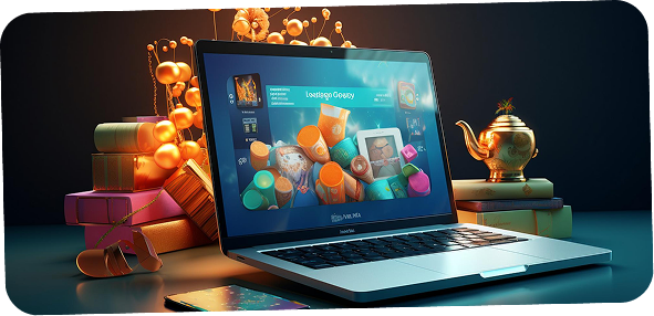 Conversion focused web design services showing SEO and CRO optimized website interface on a laptop