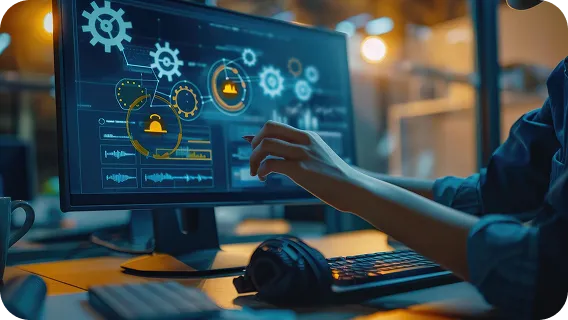 Logistics AI prompt systems providing routing and delivery status clarity