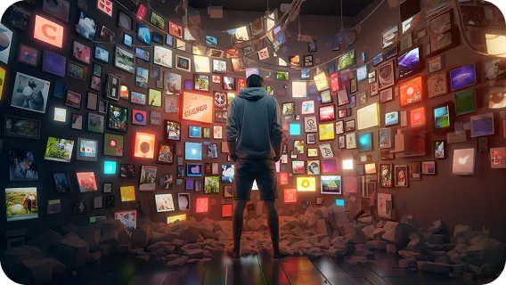 Creative AI prompts supporting entertainment content generation