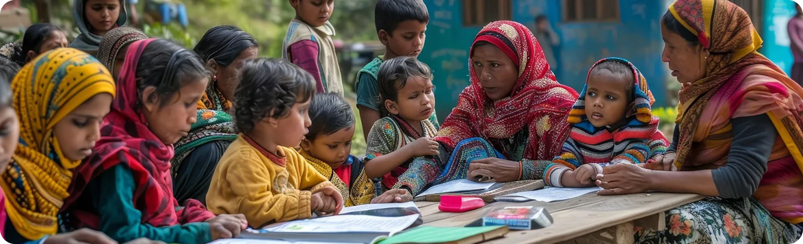 Phaedra Solutions providing education support for children in SOS villages
