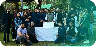 Phaedra Solutions Teams celebrating together representing one team culture