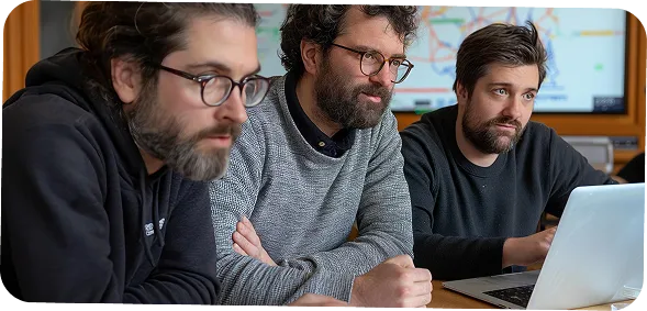 Leaner development teams collaborating on custom software development