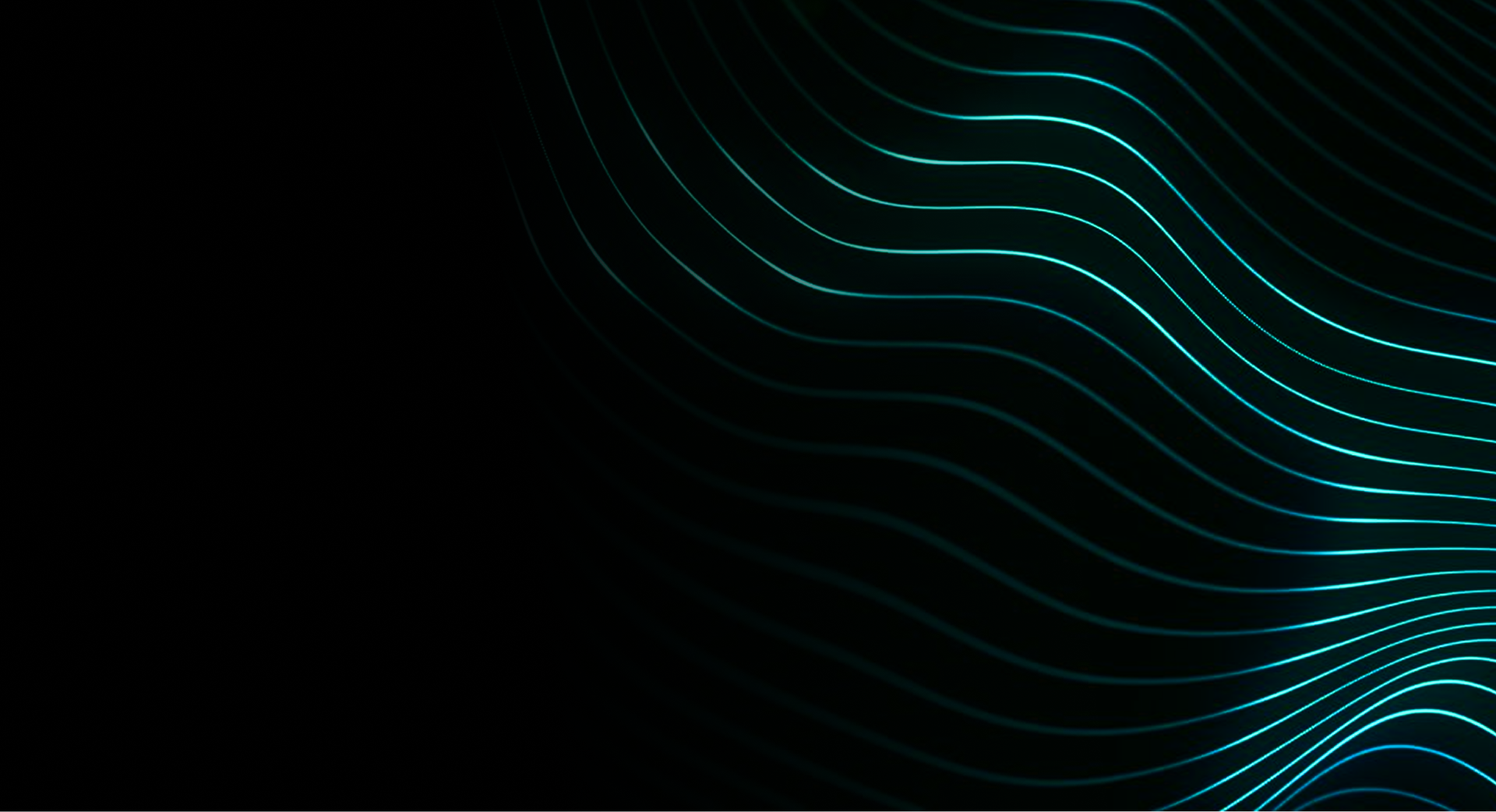 Abstract teal wave patterns illustrating a technical engineering problem-to-production