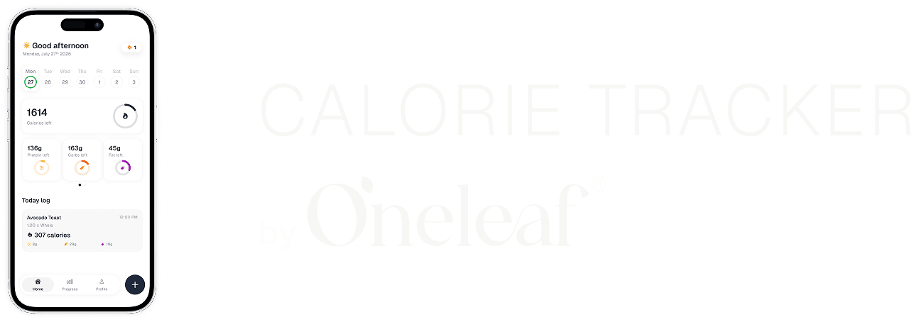 Calorie Tracker by Oneleaf