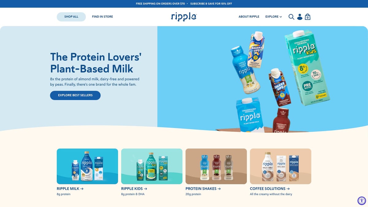 9 Essential Protein Drinks for Weight Loss in 2025 - 9. Ripple Protein Shake