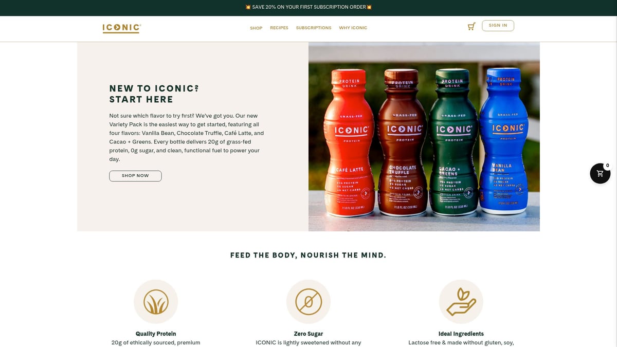 9 Essential Protein Drinks for Weight Loss in 2025 - 6. Iconic Protein Drink