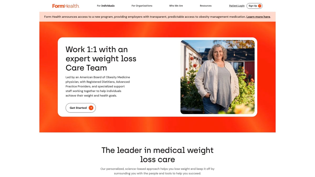 9 Game-Changing Online Weight Loss Programs to Try in 2026 - Form Health – Medical Weight Loss for Obesity