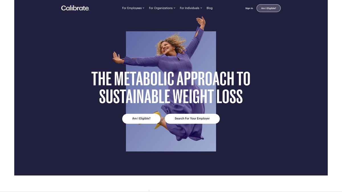 9 Game-Changing Online Weight Loss Programs to Try in 2026 - Calibrate – Metabolic Reset with Medical Supervision
