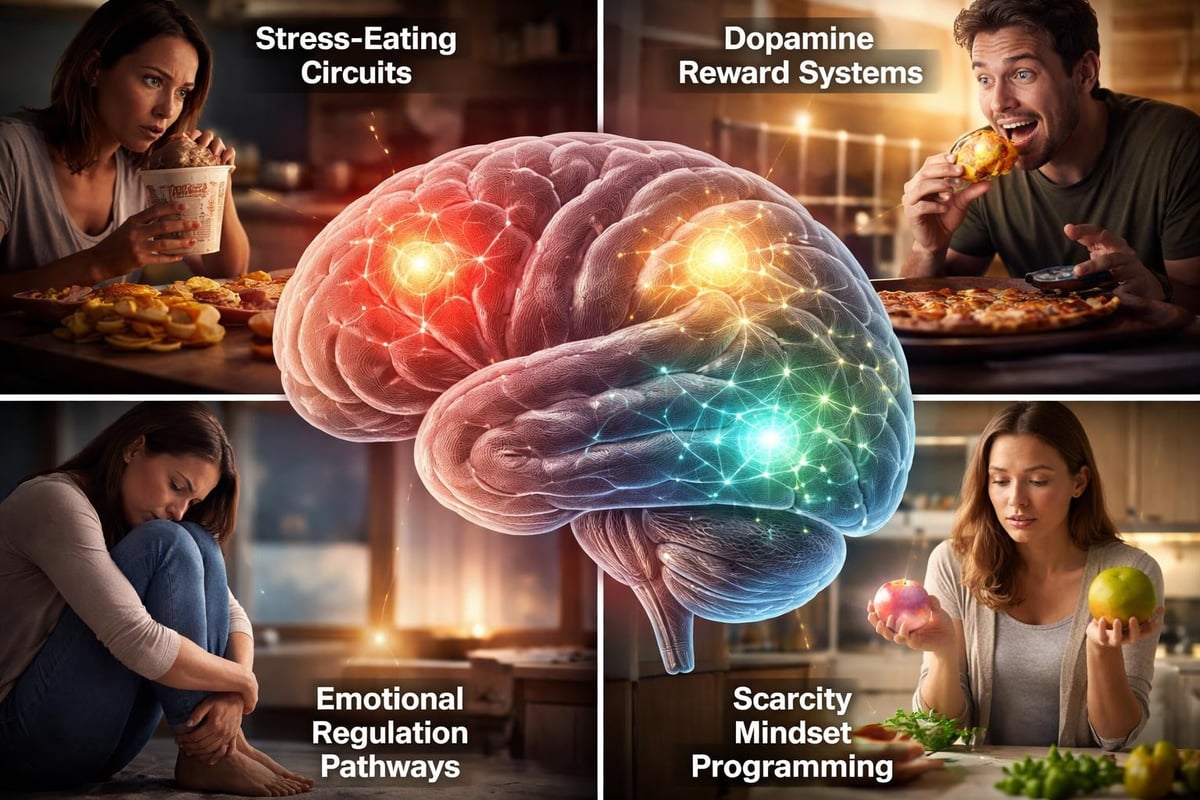Neural pathway reprogramming for weight loss