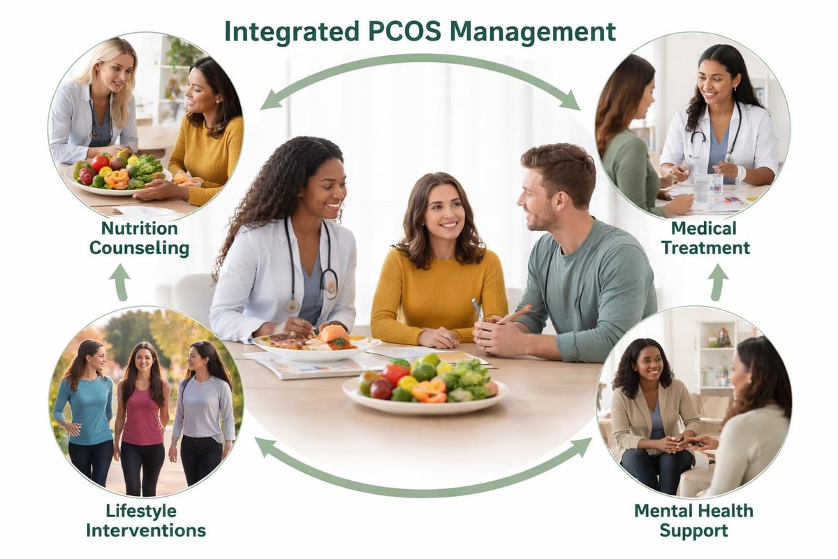 Comprehensive PCOS care coordination