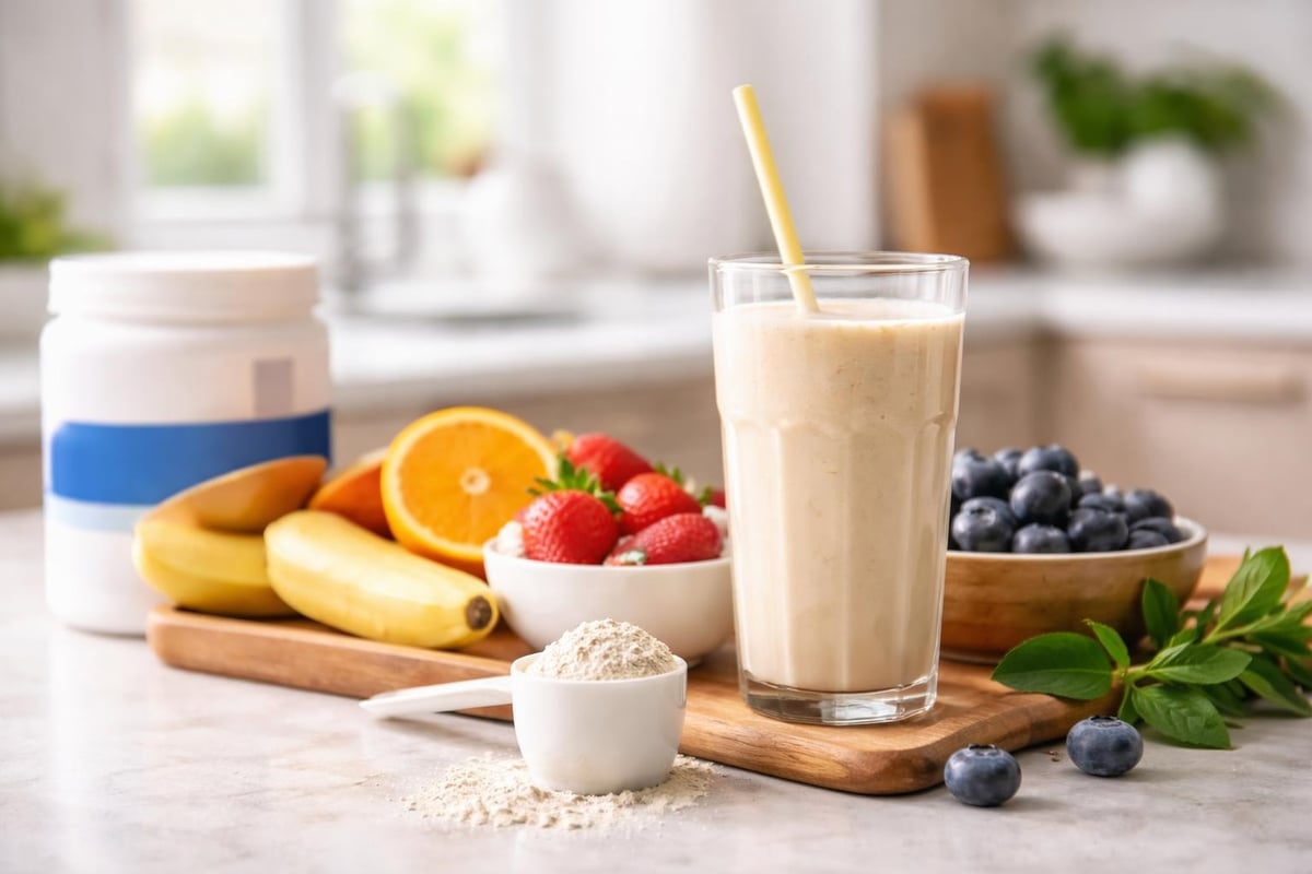 Optifast protein composition