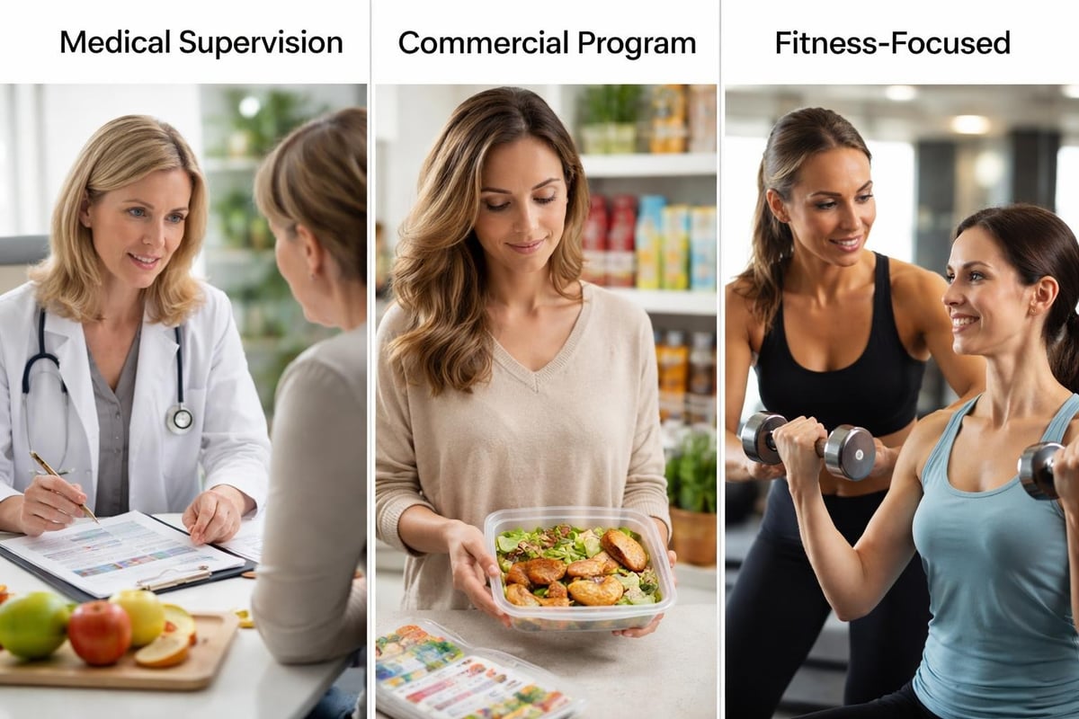 Types of diet centers