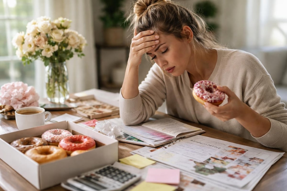 Brain stress response and eating patterns