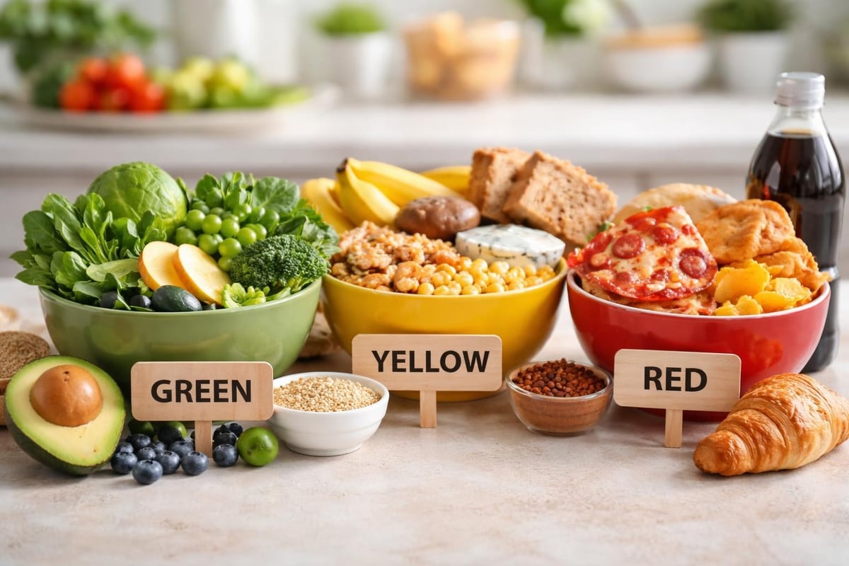 Noom food color categories